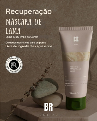 MÁSCARA DE LAMA DE RECUPERAÇÃO 110ML