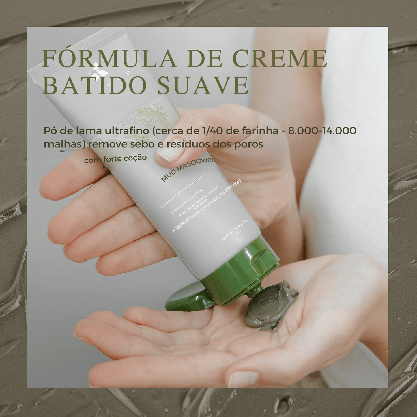 MÁSCARA DE LAMA DE RECUPERAÇÃO 110ML