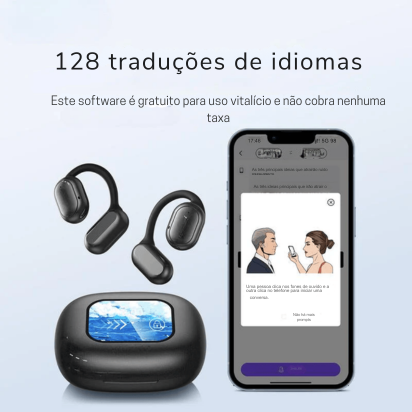 Auriculares Tradutores Instantâneos com IA