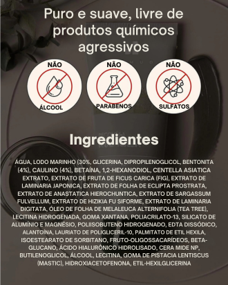 MÁSCARA DE LAMA DE RECUPERAÇÃO 110ML
