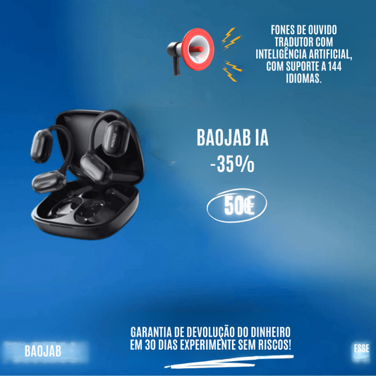 Auriculares Tradutores Instantâneos com IA