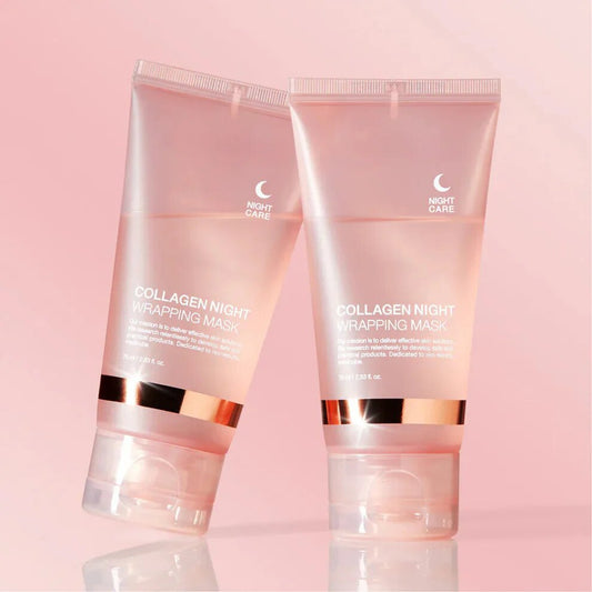MASCARA FACIAL DE COLAGENIO PARA ENVOLVIMENTO NOTURNO